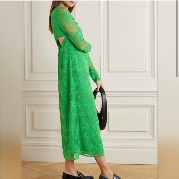 NWOT Ganni Lace Dress - Picture 1 of 3